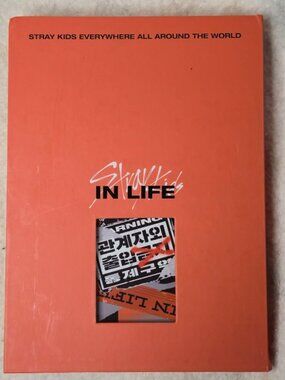 Stray Kids IN LIFE Orange Version Album K-pop CD Photobook Poster Tested